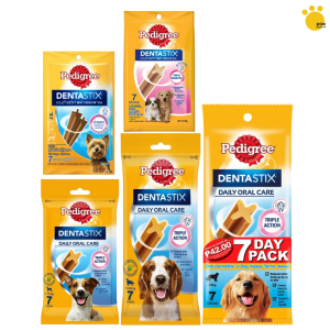 Pedigree Dentastix Oral Care Dog Treats Teeth Cleaner Tartar Remover - Puppy Toy Small Medium Large