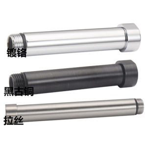 Shower Extension Pole Threaded in And out Long Spray Shower Head Arm Extender Bathroom Accessories Shower Parts And Accessories