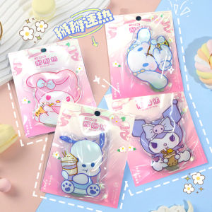 Mini Portable Self-Heating Reusable Warm Hand Heated Pad Three Lillies Winter Warmth Home Use Daily Gift from China