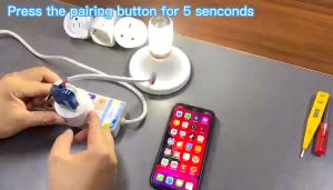 20A ซ็อกเก็ต WiFi ปลั๊ก US รองรับแอพ Smart Life รองรับ Alexa google ควบคุมด้วยเสียงในบ้าน
