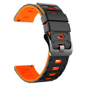 22mm Two-Tone Silicone Band for Huawei Watch GT7 GT7 Pro GT6 Pro GT6 5 4 3 2 46mm Quick Release Strap for Huawei Watch GT7Pro