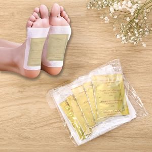 30/90pcs Ginger Foot Patches for Removing Dampness - Sole Care PadsDeep Cleaning & Moisture AbsorptionMassage Pads After Foot