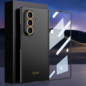szhaiyu | Luxury Ultra-thin Phone Case for Samsung Galaxy Z Fold 8 Ultra Fold 7 5G with Screen Glass Protect Film Matte Protector Cover