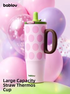 Bablov | Giant Insulated Cup Straws Ceramic Coating