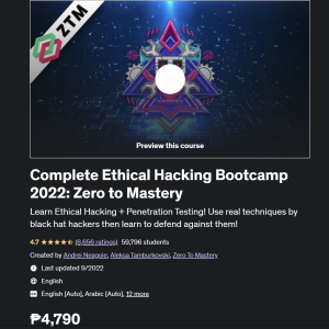 Ethical Hacking Bootcamp 2022: A Comprehensive Guide