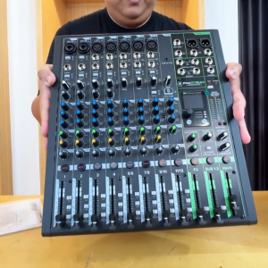 Mackie ProFX12v3+ อนาล็อกมิกเซอร์ 12 แชแนล ช่องเสียบไมค์ 7 ช่อง Bluetooth มีเอฟเฟคในตัว AT Prosound