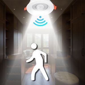 LED Downlights PIR Motion Sensor Down Light 5W 10W 15W 20W Recessed Ceiling Light Cold White Night Lamp LED Spotlight Downlight