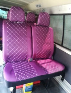 ปลอกหุ้มเบาะรถยนต์แบบครอบคลุมทั้งหมด8 9 10 11 14 18ที่นั่งเบาะนั่ง6ที่นั่งสำหรับ Jinlong Jinshun Shun 8 9 10 11 14 18ที่นั่ง