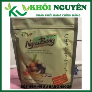 Bột nêm ngưu báng gói 450g Hạt nêm chay dưỡng sinh Cty TMF