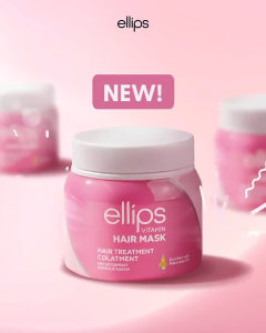 ELLIPS Hair Mask 200g Hair Treatment | Smooth & Shiny | Nutri Color