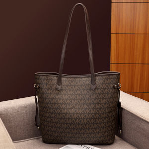 Large Capacity Womens Tote Bag Mothers Day Gift Hong Kong Style Crossbody Handbag Single Shoulder Bag Casual PVC Material