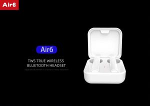 6 ฟังบลูทูธไร้สาย A6 5.0 บลูทูธไร้สาย Wireless TWS ฟังบลูทูธไร้สายพร้อม มิตรซีเนเอร์ สินค้าพร้อมส่ง ราคาถูกกว่า