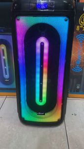 speaker portable dat dt 880 double 8 inch new x2