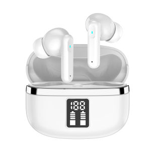 Original i18 Earbuds ENC Earphones Noise Cancellation Bluetooth TWS wireless i18 ENC headset Digital Display headphones With Mic