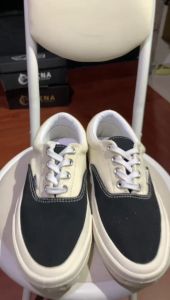 AKNA DAIGO white black sepatu bertali sepatu casual