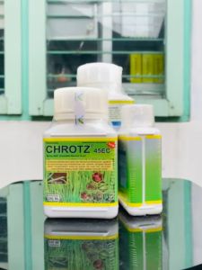 Insektisida OBAT ULAT CHROTZ 45EC isi 100ml 250ml 500ml F