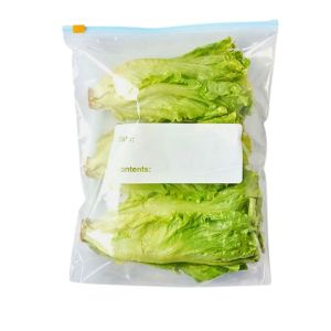 Thickened Food Grade Zipper Sealed Storage Bags for Refrigerator Freezing Preservation Bags Self Sealing PE Material