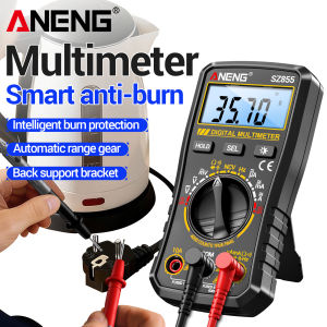 ANENG | ANENG SZ855 Handheld Digital Multimeter NCV Non-contact Voltage Detector Diode Continuity Buzzer Meter Data Hold Auto Power Off