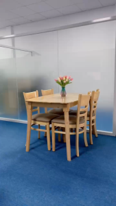 BỘ BÀN ĂN 4 GHẾ MÀU VÀNG TỰ NHIÊN SANG TRỌNG CĂN BẾP