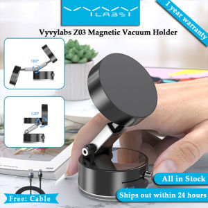 Vyvylabs Z03ที่ยึดสูญญากาศแม่เหล็กแท่งโลหะปรับขนาดได้ทำงานได้อย่างราบรื่นบนพลาสติกโลหะแก้วสำหรับ iPhone 12 13 14 15 16 Pro Max