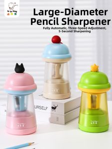 KABAXIONG | Automatic Pencil Sharpener For Children And Students Large Caliber Portable Rechargeable