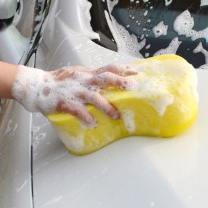 Car Car Wash Sponge Extra Large Thickened 8-Word Coral Brush Car Waxing Car Car Washing Tools Supplies