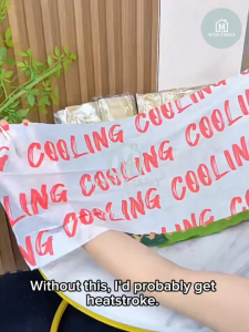 🇸🇬 Ready Stock Cooling Wipes 3 Fragrances | Long-Lasting Refreshing Mint Outdoor Sports Travel