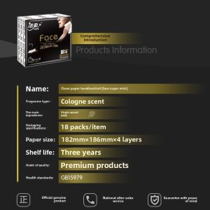 MONLEYTA | Portable Travel Handkerchief Paper Tissue Small Pack Draw Tissue Health Paper Face Towel Paper School Use Carry On Tissue