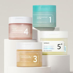 [100% Original] Numbuzin Toner Pad : No.1 Centella Re-leaf Green Toner Pad  No.3 Radiance Glowing Jumbo Essence Pad  No.4 Pore Zero Peeled Egg Toner Pad  No.5 Vitamin-Niacinamide Concentrated Pad