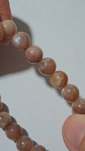 黑太阳石水晶手串 black sunstone crystal bracelet 7.5mm