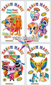 Plastik kemasan harumanis murah / plastik 4 dimensi / 100pcs plastik harumanis