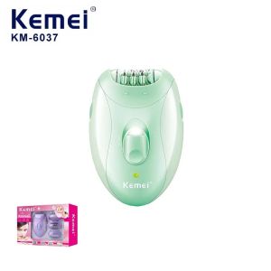 Kemei | Máy Cạo Lông Điện Sạc Lại Kemei Dành Cho Nữ Máy Tỉa Lông Vùng Bikini Toàn Thân Chân Nách Loại Bỏ Chai Sạn Ở Chân