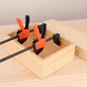 1Pc Woodworking Clamp with Adjustable Height No Assembly Required Industrial-Grade Tool for Secure Work Support Clamp for Fixing Objects Mini Woodworking Clamp Tool with Strong Hold Woodworking F-Clamp A-Shaped Clamp Tool