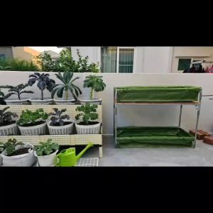 ปลูกผ้ก พืชสวนครัว โครงสร้างดิจิทัล น้ำหนักได้เยอะ ไม่เป็นสนิม แข็งแรงไม่หัก