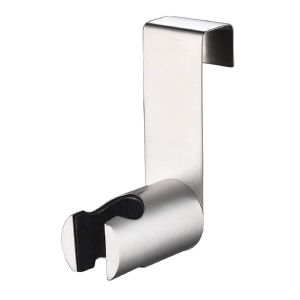 1PC Sprayer Hook Holder Free Nail Stainless Steel Toilet Bathroom Attachment Wall Shower Head Holder