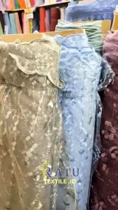 Kain Tile Kain Tulle Kain Tille Bahan Tile Kain Tulle Bordir Kain tile bordir Bahan Kebaya Kain Tile Mutiara
