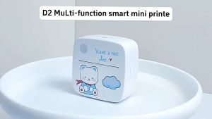 LIOTOG M6 Mini Label Printer for Student Portable Paperang Thermal Printer Stickers Receipt Photo Small Printer for Phone Wireless Inkless Pocket Label Notes Printer label sticker printer