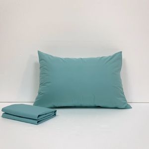 FORCHEER 2 Pieces Pillow Cases 50x70CM Waterproof Pillow Protector 100% Polyester Envelope Closure No Zipper Washable