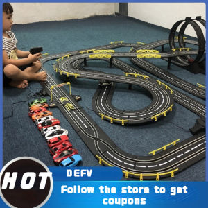 Track racing toy childrens double large track hand electric remote control car 8-10 years old boy
