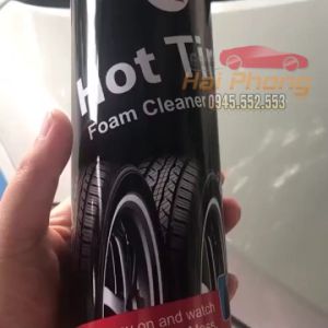 Chai xịt bóng vỏ làm đen lốp xe và phục hồi nhựa nhám CAMEL HOTTIRE