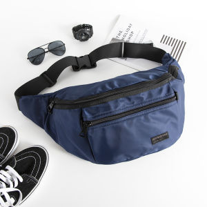 Trendy Mens Messenger Bag Large Capacity Casual Sports Chest Bag Personality Street Cycling Bag Outdoor Waterproof Messenger Bags