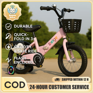 Kids Bike Bike for kids boy 2-5 years old Dolphin Foldable Bike Portable Bike For Kids 2 to 12 year old