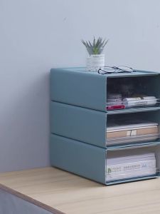 Transparent Drawer-style Stackable Combined Storage Box