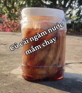 Combo Me Ngào Khóm Đường - Củ cải trắng ngâm nước mắm chay dùng ăn chay và mặn đều được làm nước uống- Hương Nhiên