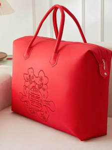 Wedding Celebration High-End Handheld Storage Bag for Woolen Quilts down Quilts Winter Quilts Dustproof Bag Family Organizer