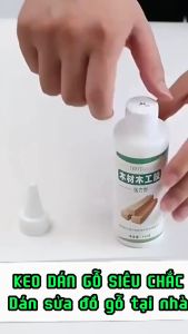 Keo dán gỗ chuyên dụng siêu dính tự sửa chữa đồ gỗ tại nhà chịu lực và chịu nhiệt tốt  dùng được tất cả các loại gỗ