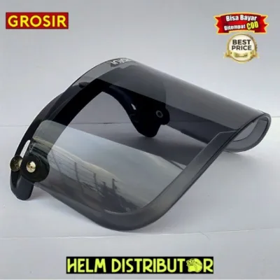 Kaca Flat Helm Bogo Kaca Helm Flat Cargloss Kaca Flat/Datar INJAK ORIGINAL