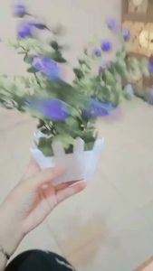 DRPT54 Pot Tanaman Hias Bunga Dekorasi Rumah Kamar Artificial Plants