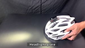 West Biking YP0701281 Lampu USB Helm Sepeda Stang Depan Belakang Hidup