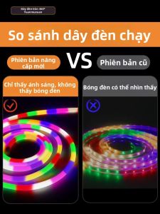 YUANMUXUAN | LED Waterproof Flexible Rainbow Changing Decorative Light Strip